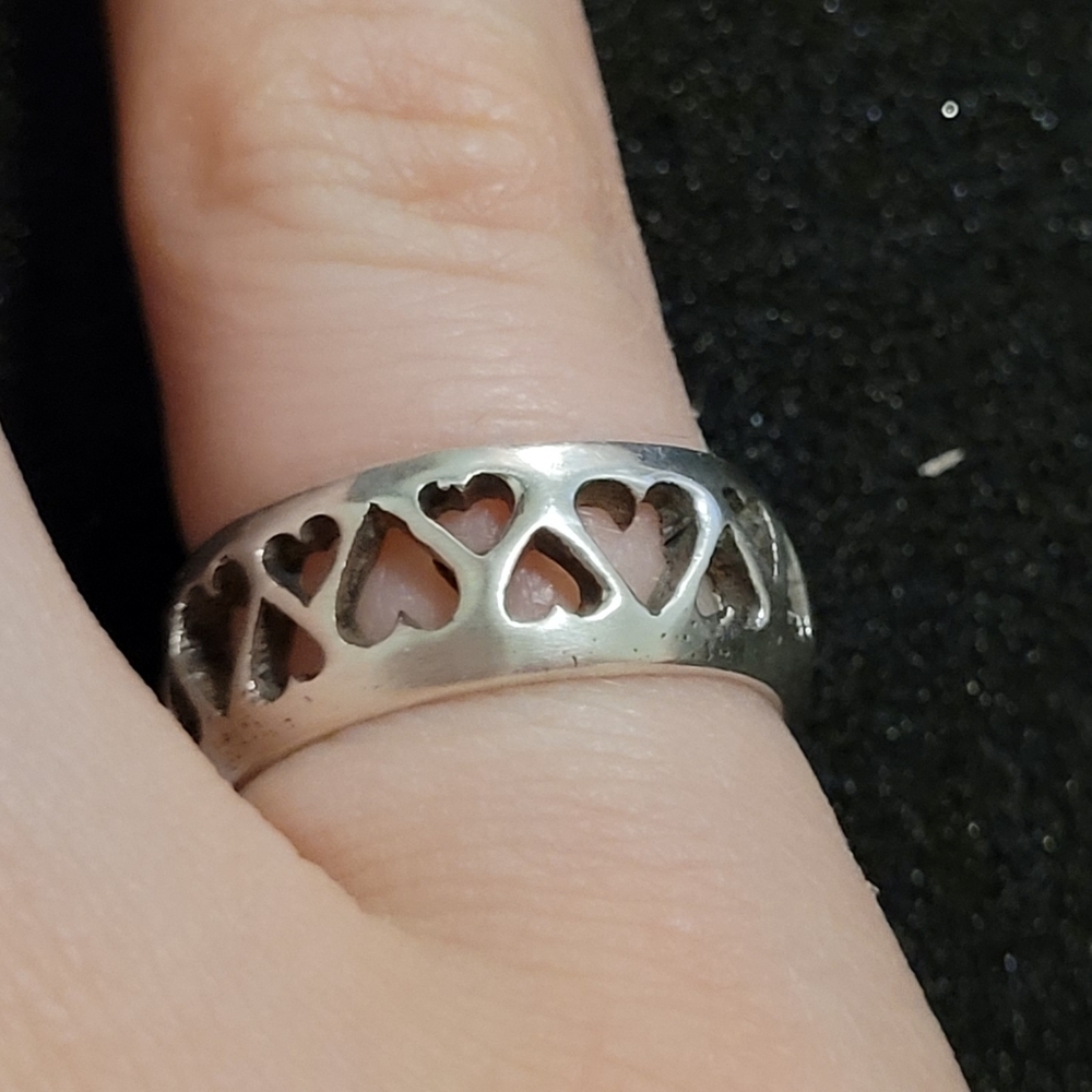 Silver Heart Ring